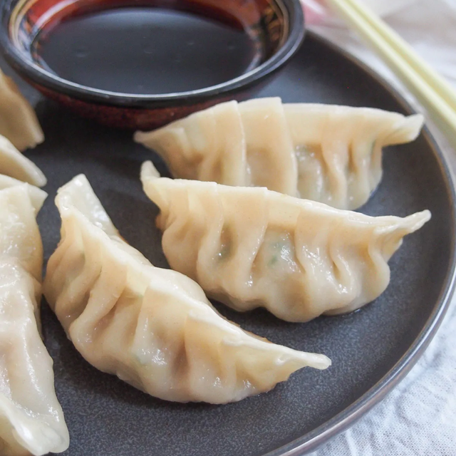 Pork Gyoza.