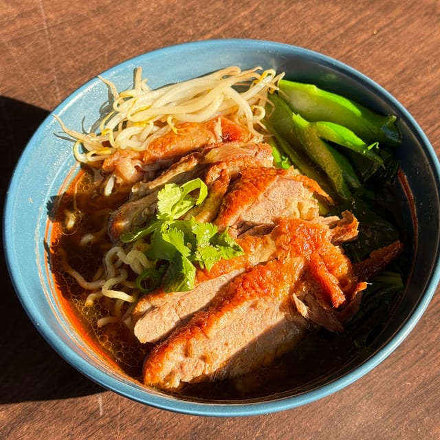 Spice Duck Noodle (Thai Slyle) 10% Discount.