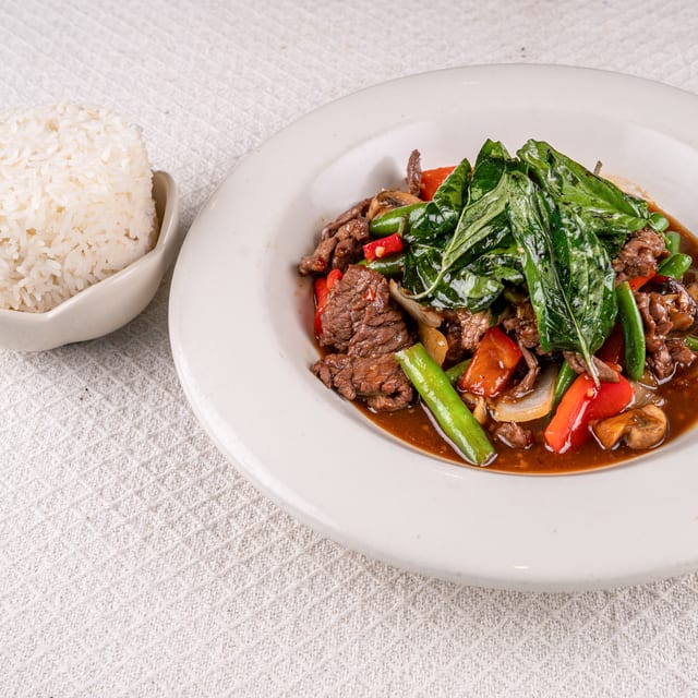 Beef Basil.