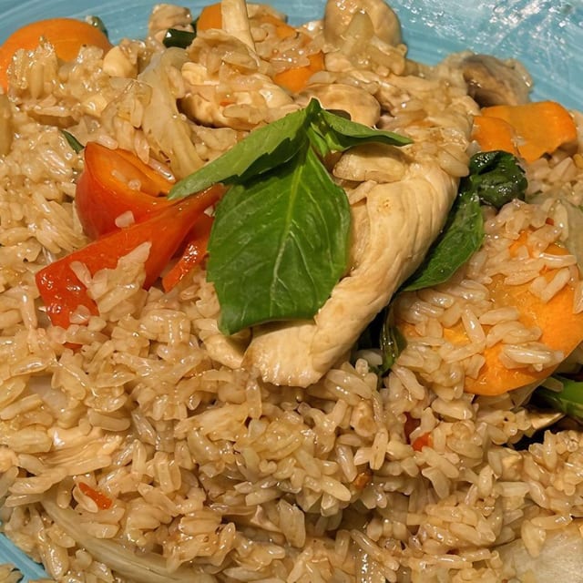 Basil Fried Rice.