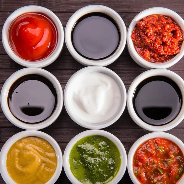 Sauces Side.