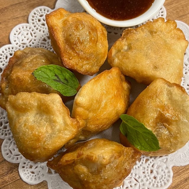 Pork Dumplings.