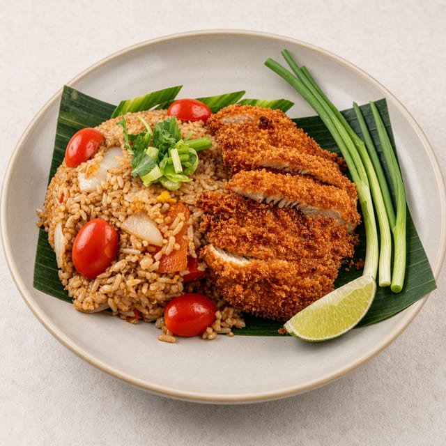 Spicy Crispy Chicken Basil.