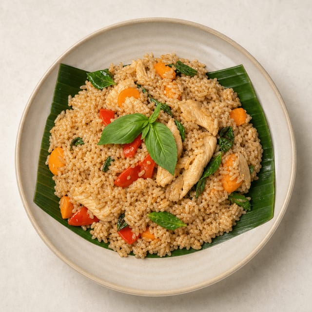 Basil Fried Rice.