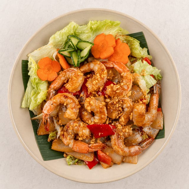 Garlic Shrimp.