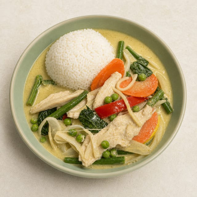 Avocado Green Curry.